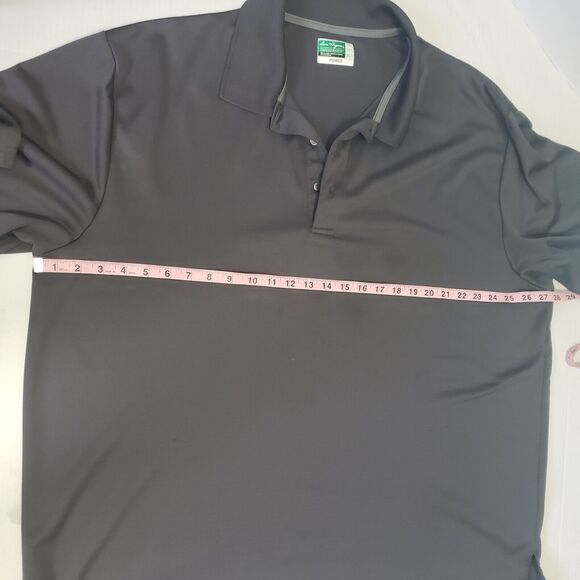 Ben Hogan Performance Polo Shirt Mens 3XL Gray PowerAir Short-Sleeves w Flaws - Picture 6 of 13